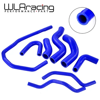 

WLR - 8 Pcs Blue Silicone Radiator Coolant Hose kit For VW GOLF GTI MK5 2.0T 2003-2009, FOR AUDI MK2 , FOR Seat Leon MK2
