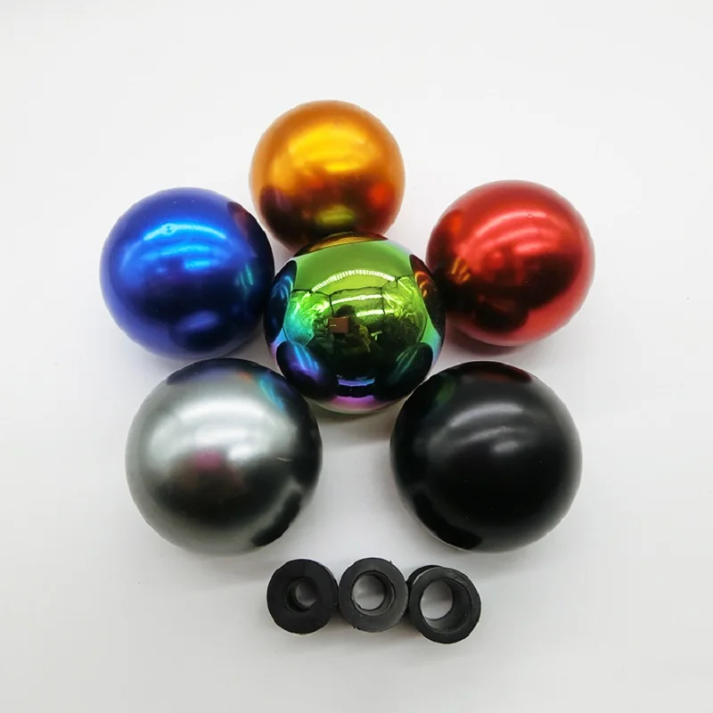 Universal 5 Speed Aluminum Round Ball Racing Car Manual Gear Shift Shifter Knob shift head | Автомобили и мотоциклы