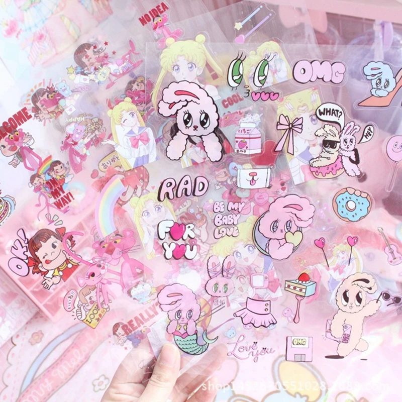 

15 Pattern Kawaii Cute Children Diary Stickers /Decorative Sticker /DIY Craft Photo Albums/Fridge Sticker