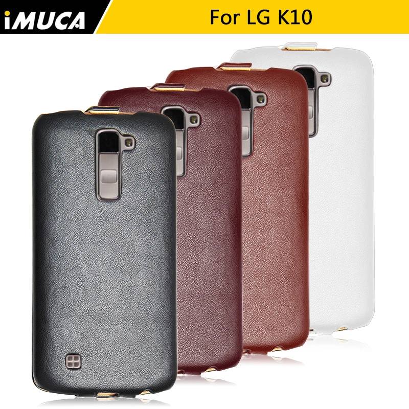 iMUCA Case Cover LG K10 Case Phone Cover Flip leather case lg k10 5