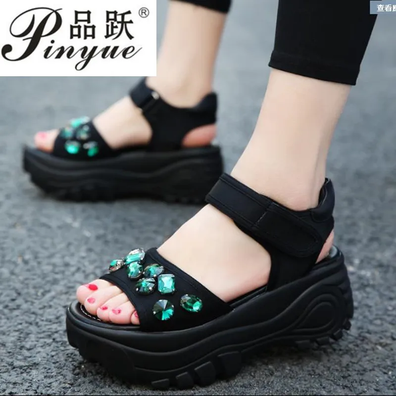 

2019 Women Sandals Slippers Slides Summer Sneakers Platform Wedges Women Shoes High Heels Sandalia Mujer Casual Beach Slides