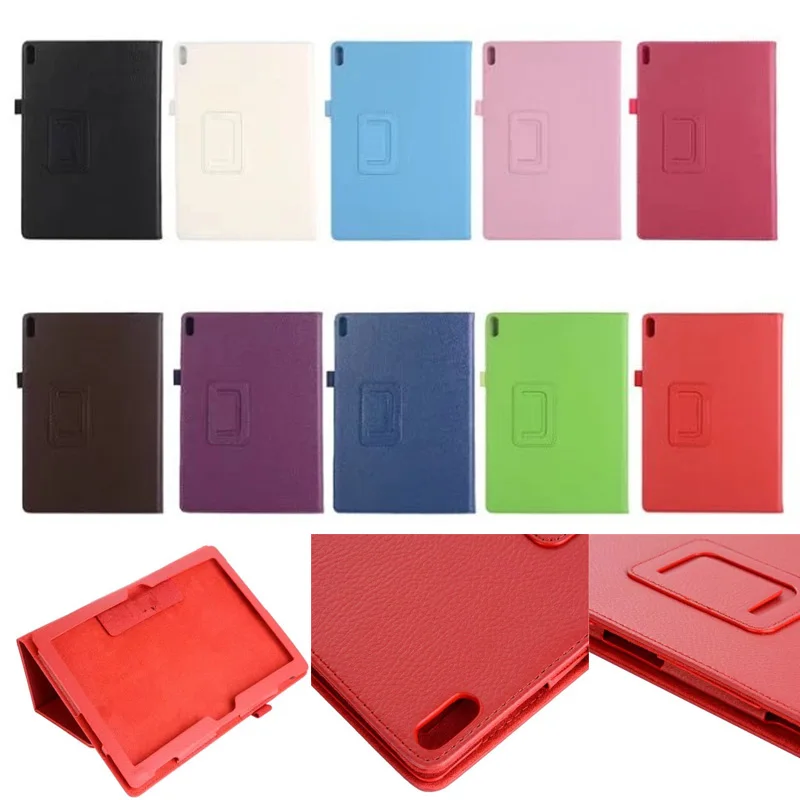 Protective funda cover For Lenovo TAB 4 10 Smart Leather Tablet tab410 Tab4 TB-X304N F Cases 10.1" 2017 | Компьютеры и офис