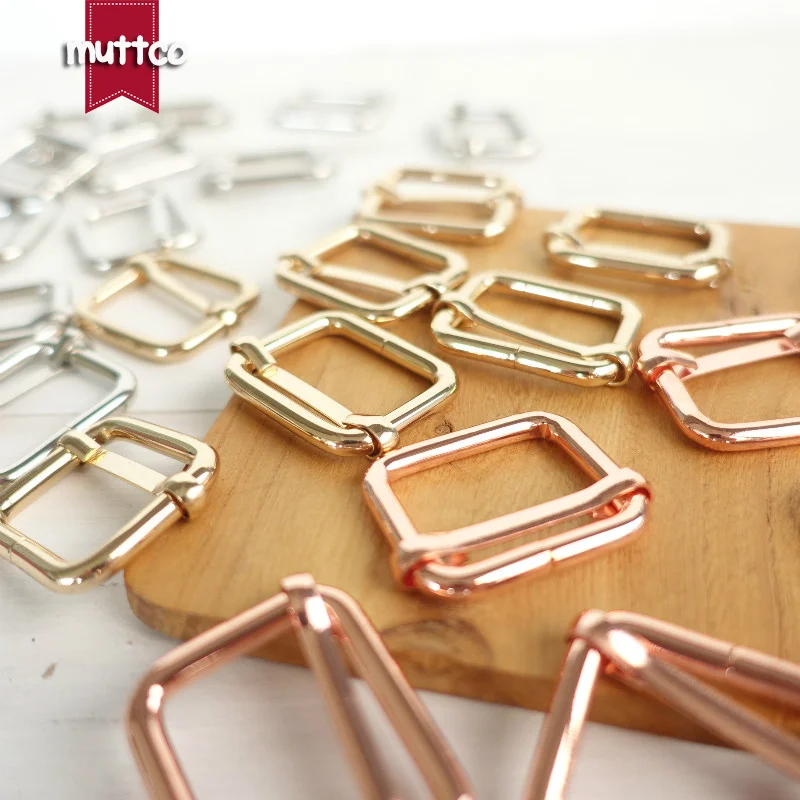 

50pcs/lot DIY Dog Collar 2.0cm metal adjustable buckle suitcase Ribbon slip buckle suspender hardware buckle 3 colors