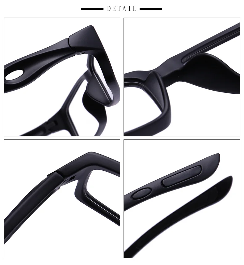 Чашма TR90 Спорт Полный Рамка очки ультра легкий качество Близорукость глаз Очки Рамка S для Для мужчин