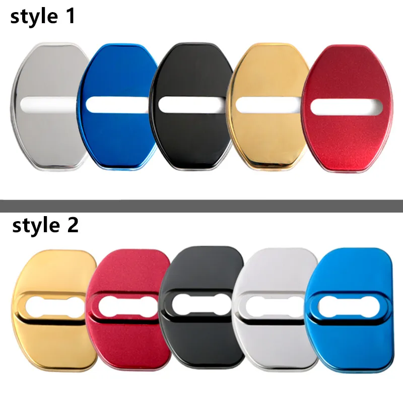 

Car Styling Door Lock Cover Case For VW Volkswagen R Line Golf 7 Passat B5 B6 B7 MK4 MK6 MK7 RLine Accessories Car-Styling