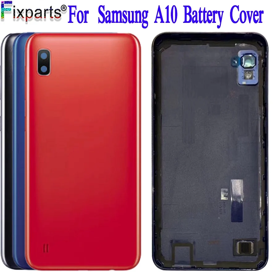 

For Samsung Galaxy A10 A105 A105F Back Battery Cover Glass For Samsung A10 Battery Cover Housing Door Rear Case Replacement