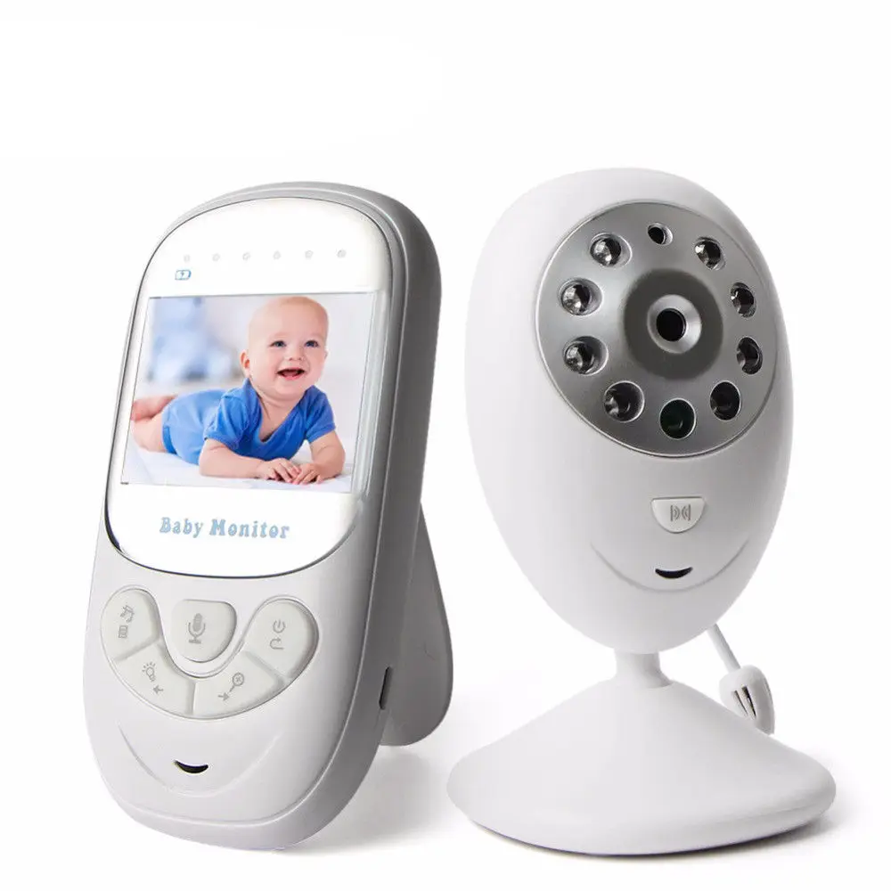 2.4'' TFT LCD Wireless Baby Monitor 2 Way Talk Digital Audio Video Baby ...