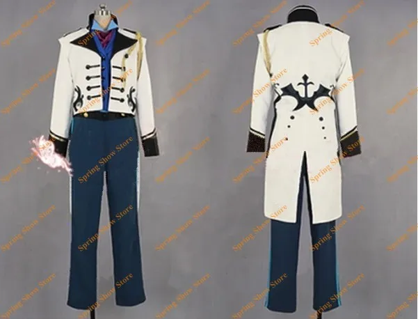 Принц Ханс аниме на заказ униформа косплей костюм