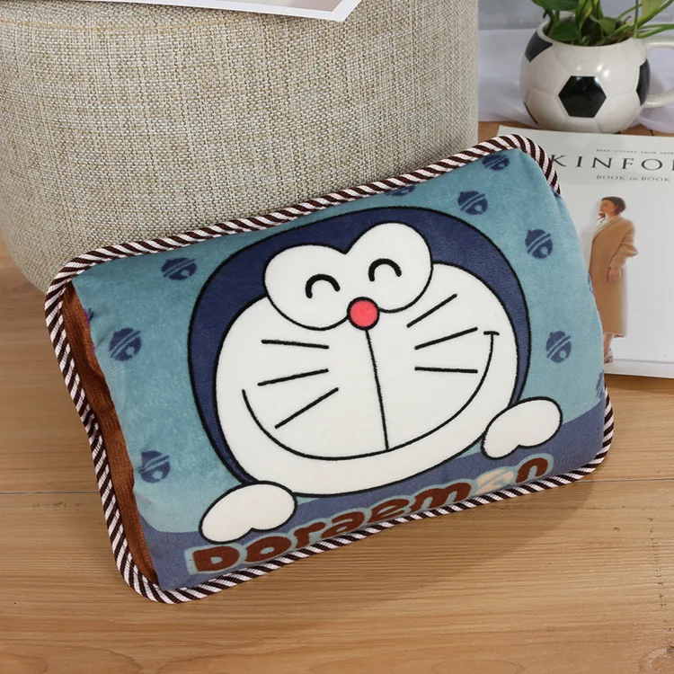 

Cartoon Double Insert Hot Bottle Water Bag Electric Hand Warmers Explosion-proof Hot Water Bottle Charging Hot Water Bag JJ50638