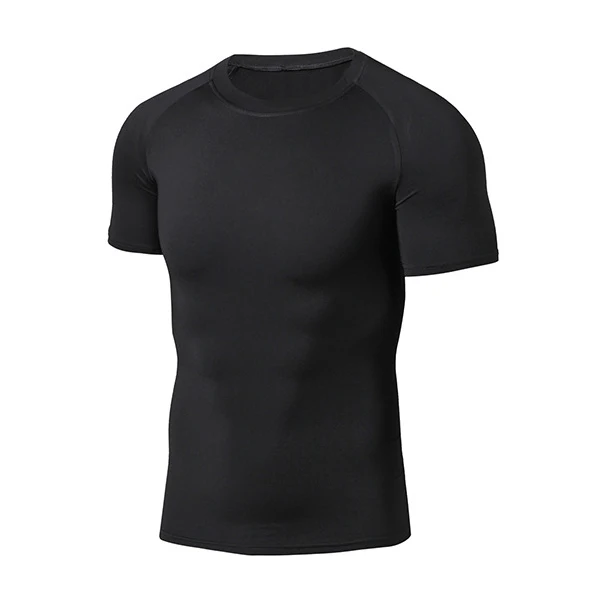

Newly Men Fitness Tops Quick Dry Breathable Short Sleeve Thin Tee for Basketball Running BFE88