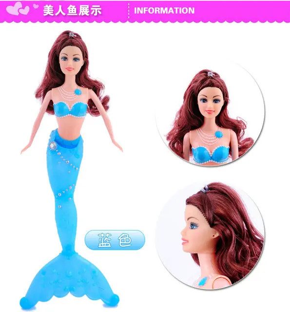big mermaid doll