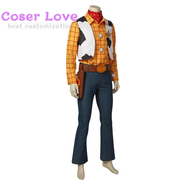 Disfraz de Woody para Cosplay, traje de Anime para carnaval, Halloween, Con  Comic Convention