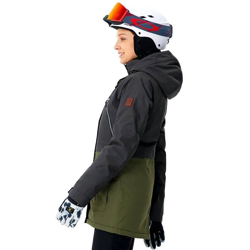 RUNNING RIVER Brand Women Snowboard Jackets Winter Warm Mid-thigh Outdoor Sports Clothing Sport Jacket #A8010