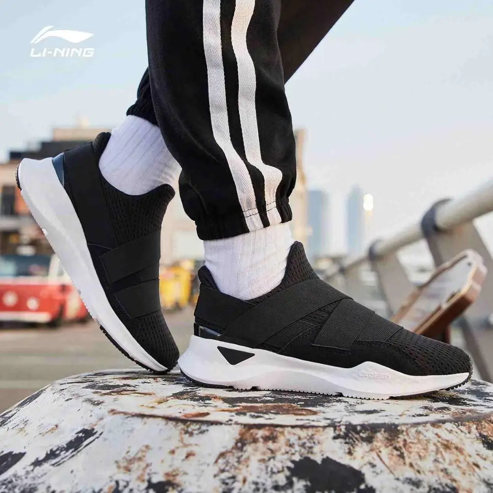 

Li-Ning Women EXD PRO FT Walking Shoes Classic LiNing Cloud Breathable Cushion Sport Shoes Leisure Sneakers AGCP016 SJFM19