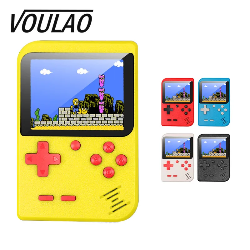 

Video Game Console 8 Bit Retro Mini Pocket Handheld Game Player Built-in 400 Classic Games Best Gift for Kids Nostalgic Player