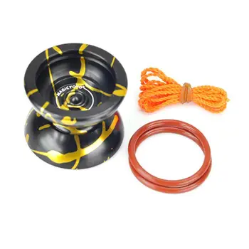 

RCtown Gold Black color Magic Yo Yo N11 Aluminum Alloy Professional Yo Yo HWD30