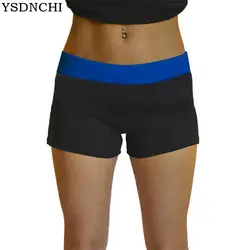 YSDNCHI 3D печати шорты летние Фитнес Femme Для женщин тренировки эластичная низкая талия женские шорты тонкий эффектная верхняя одежда женские