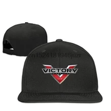 Мотоциклы Victory логотип Для мужчин и женский, черный Регулируемый Бейсбол Кепки Hisper шляпа