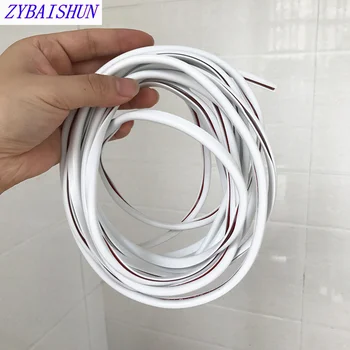 

5 m Anti-Collision Lane Protection Door Ribbons Rubber Edge Gates Locks Side Protector Sticker for Mercedes-Benz Series-A B C E