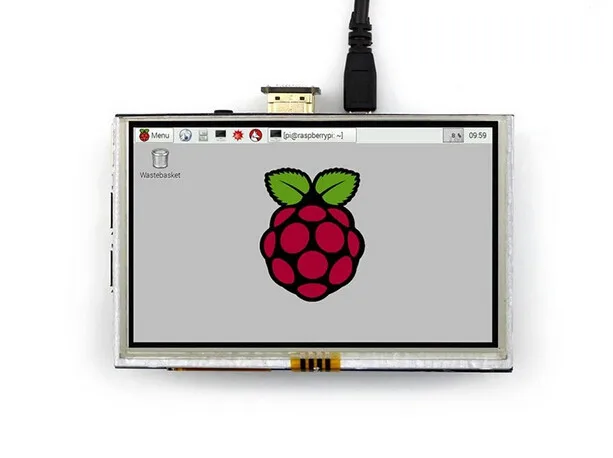 Raspberry Pi 5 дюймов HDMI ЖК-дисплей 800x480 сенсорный экран поддерживает любую проверку Raspberry Pi 2 B A/A+/B