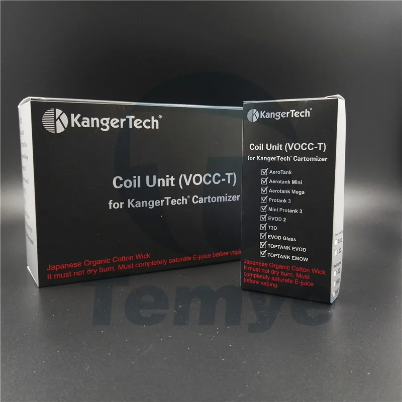 Electronic cigarette Coils Kanger VOCC T for Protank 3