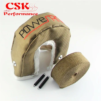 

GT30 GT35 GT37 Turbo Heat Shield Blanket Cover Wrap + 10m Manifold Heat Pipe