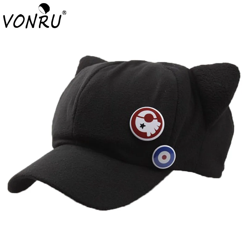 Resultado de imagem para 2016 nova Anime Neon Genesis Evangelion Asuka Langley Soryu EVA gato Orelha Polar Chapéu Cosplay para a mulher + Cap emblemas