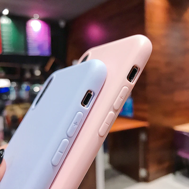 

Candy Silicone Case For Huawei P30 Lite P20 Pro P10 Mate 20 10 Lite P Smart Plus Y9 Y6 Y7 2019 On Honor 10i 20i 8X Soft Case