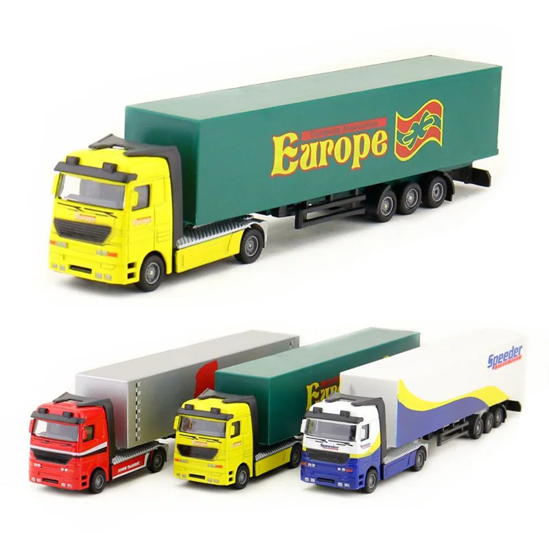 

High simulation Engineering container container truck,1:50 scale alloy Engineering vehicles,,Transport truck,free shipping
