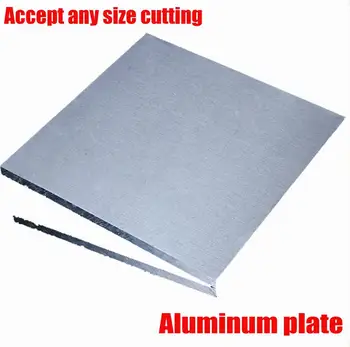

Knife DIY material 50*50*10MM Aluminum plate block , accept cutting other size 1 piece price 50*50*10mm
