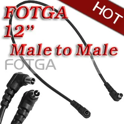 Fotga 12 &quot12 дюймовый штырь стандартный кабель для синхронизации вспышки ПК
