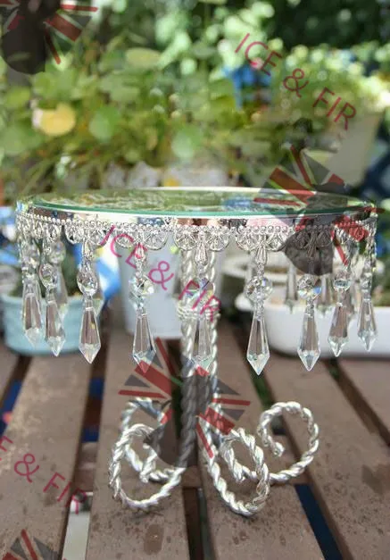 

1piece/Lot Diameter 12inch High 8inch Claw Cake Tray Dessert Wedding Dessert Set Cake Stand Rack Silver Focus