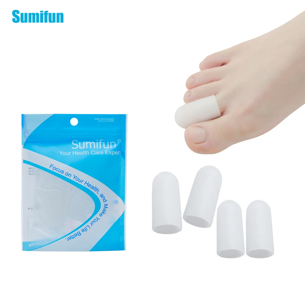 Buy 4Pcs Silicone Gel Toe Tube Foot Corns Remover