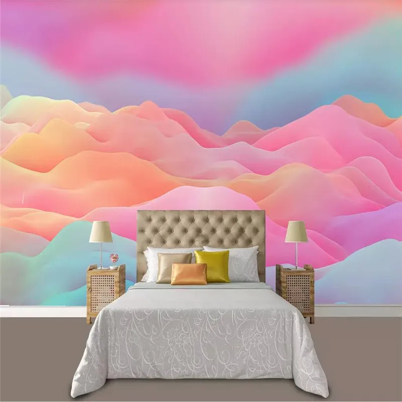 Color fantasy background wall professional production mural wholesale wallpaper custom poster photo wall Color fantasy background wall professional production mural wholesale wallpaper custom poster photo wall