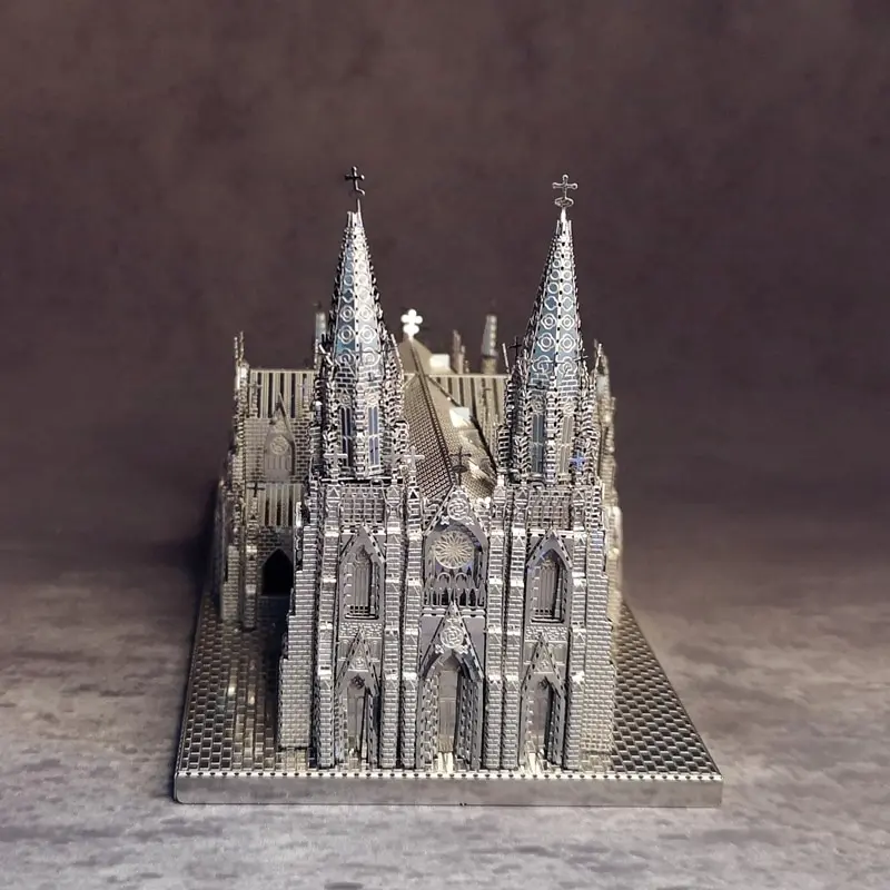 HK NANYUAN ST. PATRICK'S CATHEDRAL 3D головоломка металлическая сборка модели домашнего интерьера украшения diy архитектура