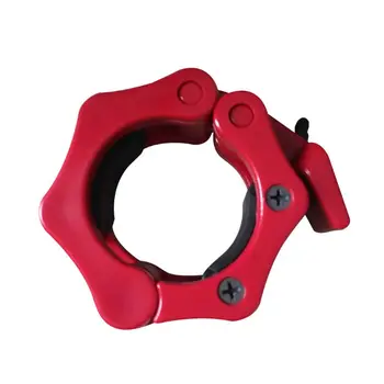 

A Pair Of 50 mm Professional Olympics Fast Fixing Buckles Horizontal Weightlifting Barbells Safety Circlips Fitness Special Equi