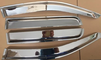 

For Toyota Hilux Car Wind Deflectors Window Guards Rain Visor For Toyota Hilux Vigo Pickup 2006-2013 Hilux Wind Deflector Guards