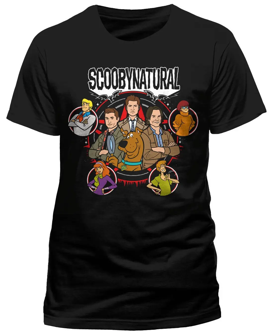 Скуби Ду 'Scoobynatural' футболка NEW &amp официальный уличная Забавный принт Костюмы