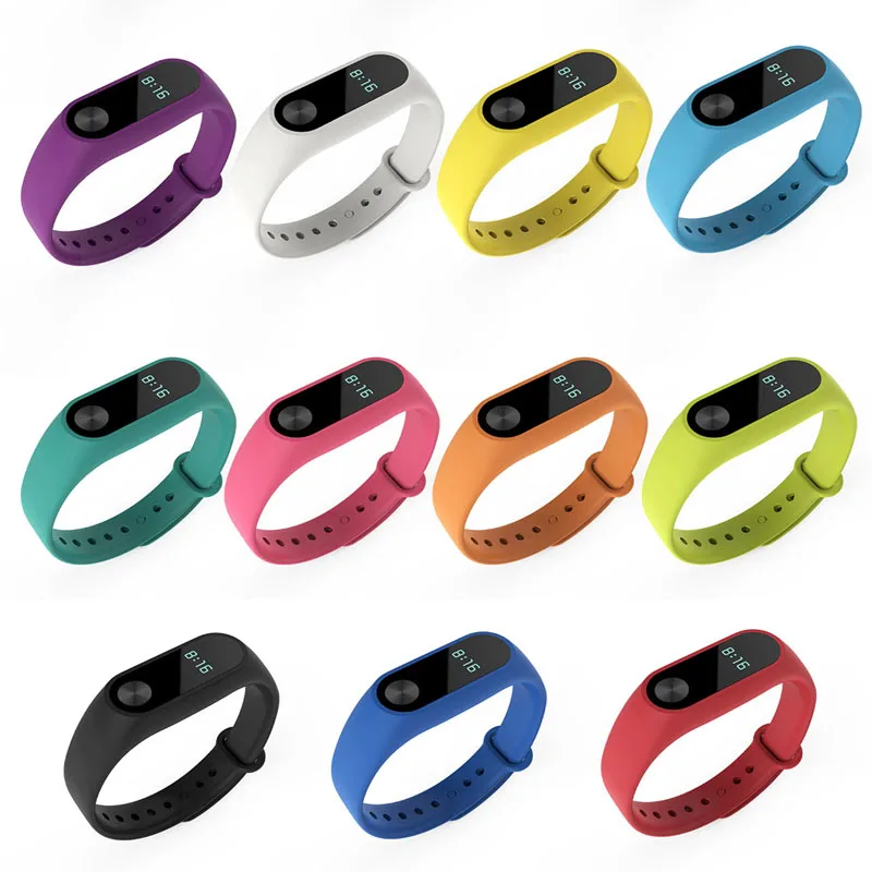 Сменный ремешок из ТПУ для браслета Xiaomi Mi Band 2|Ремешки часов| |