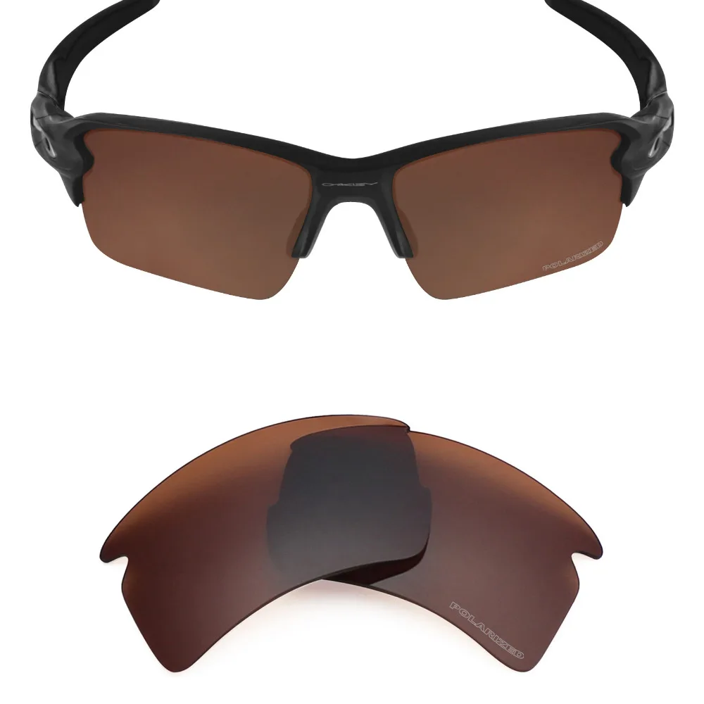Mryok+ POLARIZED Resist SeaWater Replacement Lenses for Oakley Flak 2.0