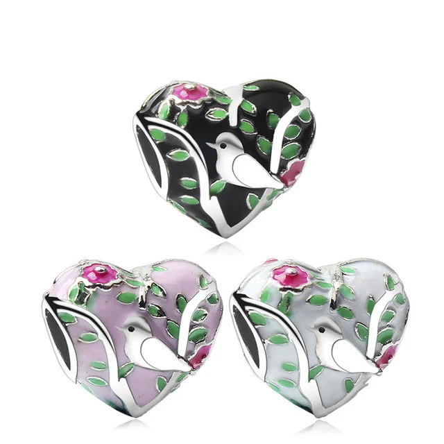 5PCS-Autumn-Silver-Color-Black-Enamel-Bird-in-the-Woods-Charm-Flower-Beads-fit-DIY-Women.jpg_.webp_640x640
