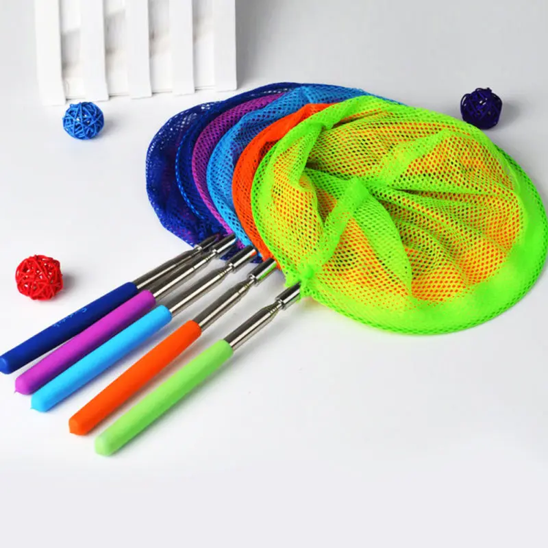 

Butterfly Insect Net Fish Toy Children Fishing Net Telescopic Handle Insect Tool Replacement Replaces
