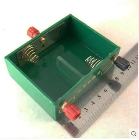 Two sections of physical and electrical experiment equipment organic battery box |
