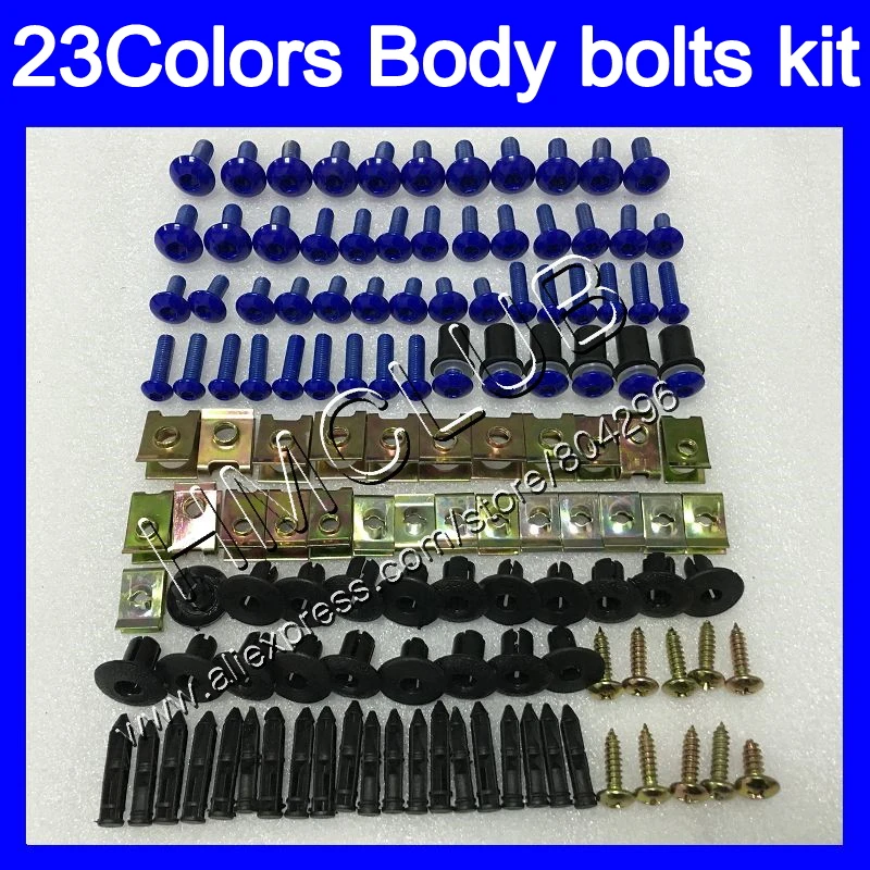 

Complete Fairing bolts kit For HONDA CBR600RR 03 04 05 06 CBR600 RR CBR 600 RR 2003 2004 2005 2006 Full Body screws Nuts screw