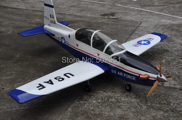 Модель летательного аппарата с бензиновым двигателем T 6A 30cc|balsa models|model aircraftbalsa model