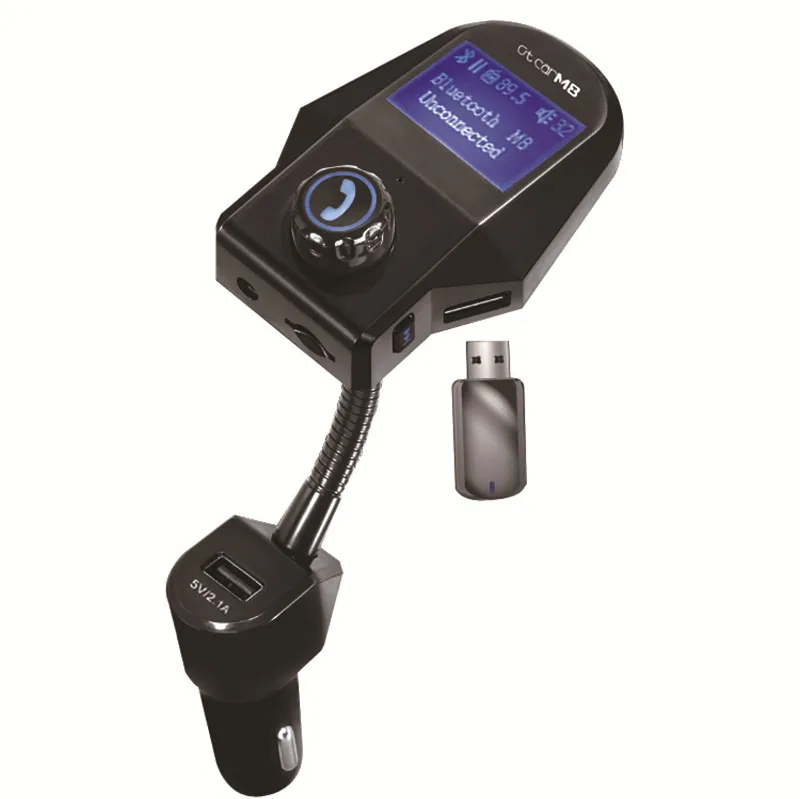 Автомобильный Bluetooth приемник M8 с FM передатчиком и тремя USB портами|MP3-плееры| |