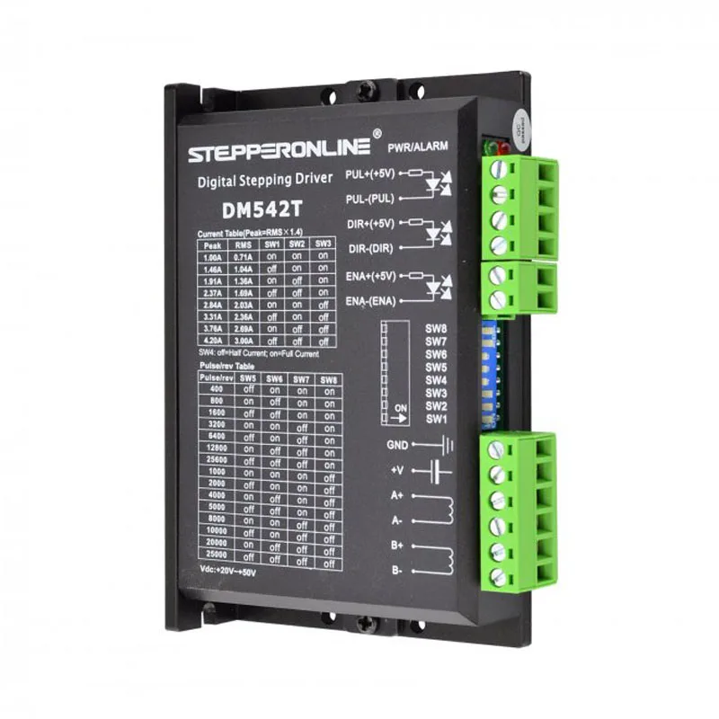 

Digital Stepper motor Driver 20-50VDC DM542T Nema23/24