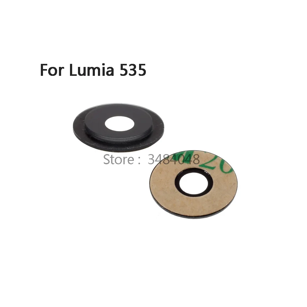 10 pcs/lot OEM Glass material For Nokia lumia 535 / 630 635 925 Back Camera Lens Outer Cover with adhesive tape | Мобильные телефоны