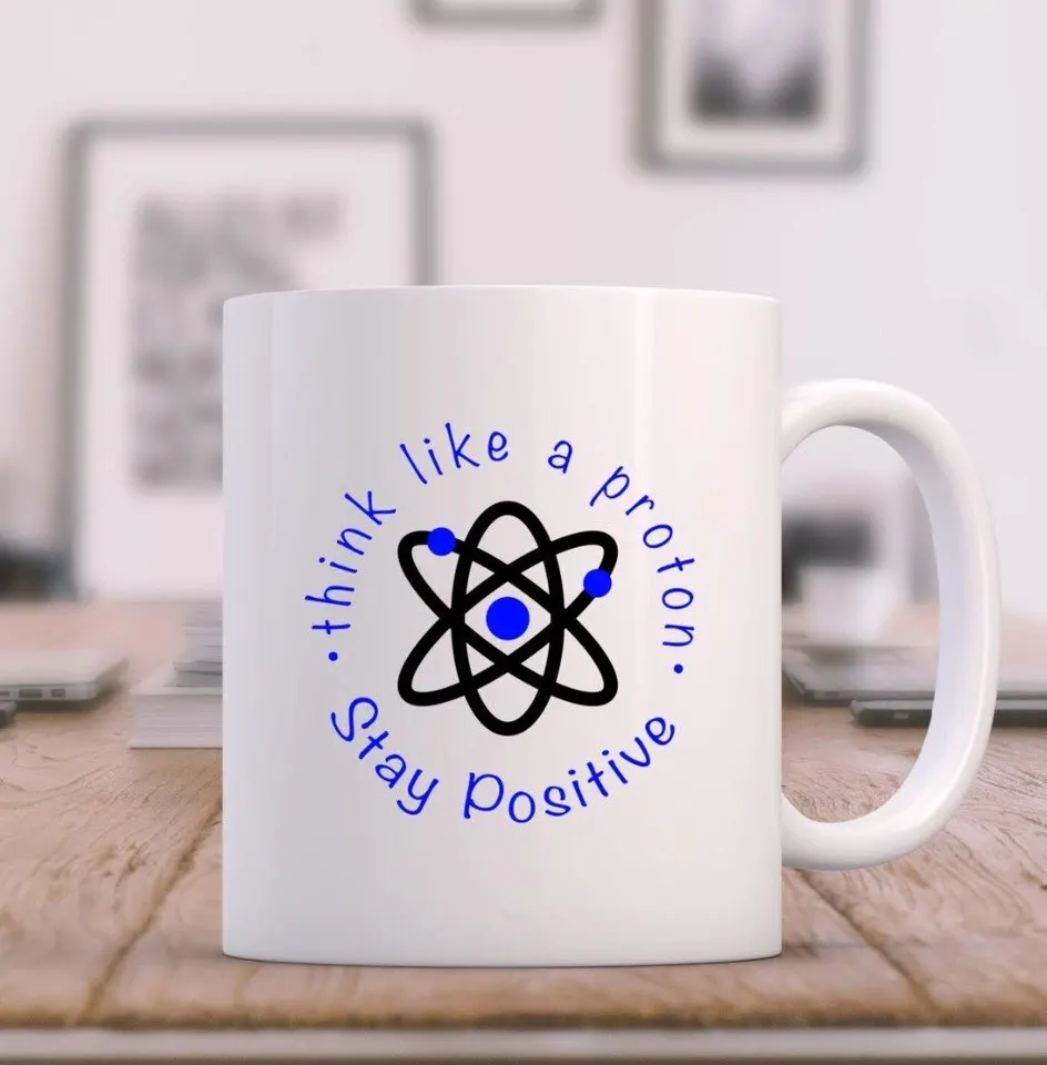 Teacher Mug Science Mugs Stay Proton Postive Geek Coffee Teacher Mug Science Mugs Stay Proton Postive Geek Coffee Printed Novelty Ceramic Tea Cups Porcelain Beer Cup In From Home Garden On