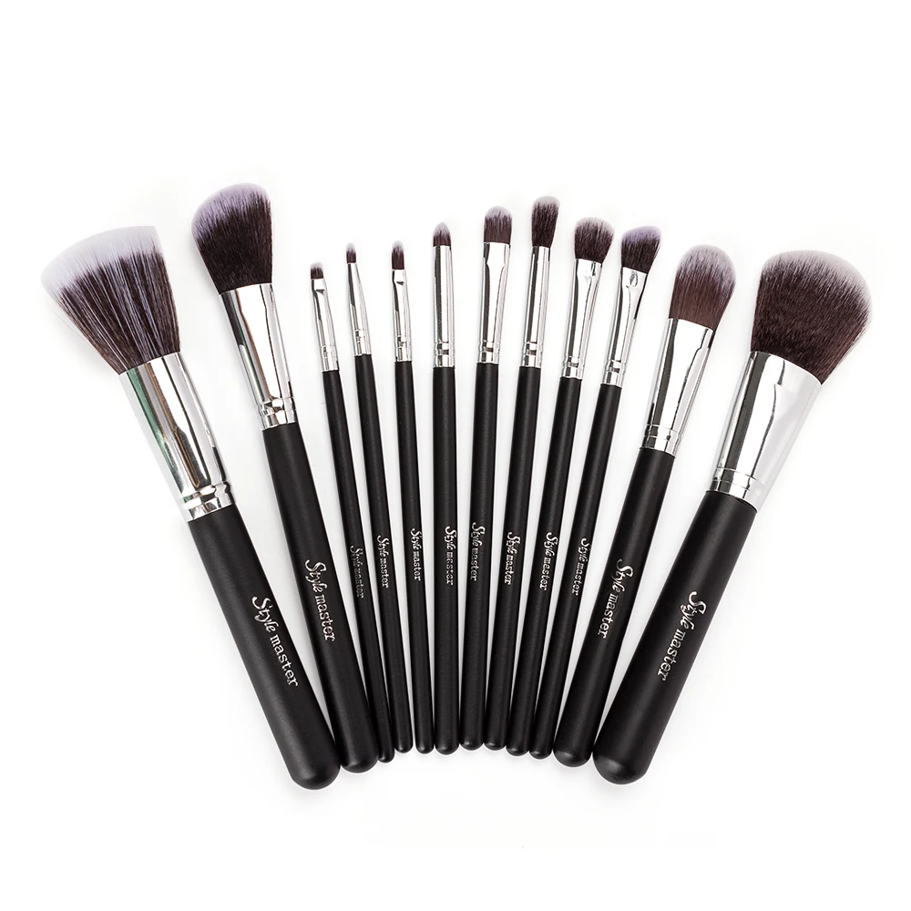 Style Master Makeup Brush Set Cosmetics Beauty Powder Eyeliner Brushes